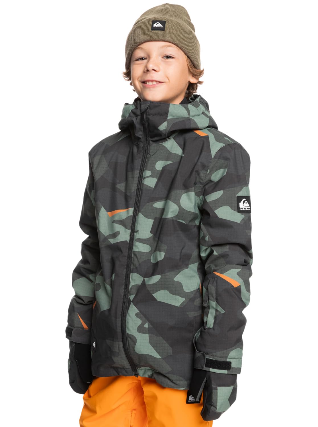 Quiksilver pojkar Mission Printed Youth Jk Shell jacka (1-pack)