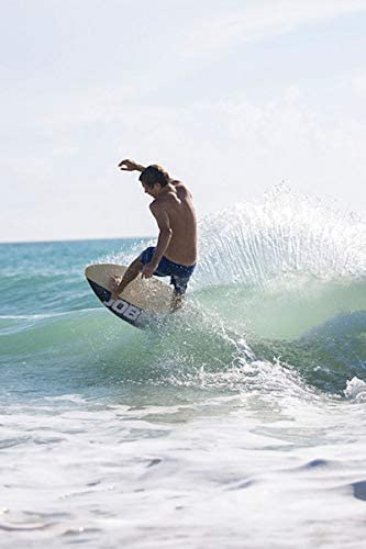 Brunelli Skimbräda surfbräda trä vågbräda surfbräda skimbräda