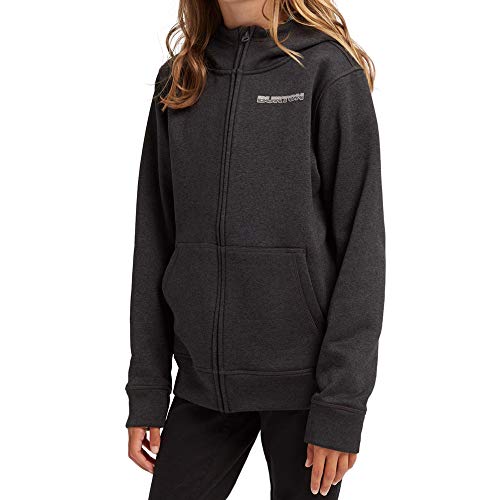 Burton barn fleecejacka pojkar ek FZ, storlek: XL, färger: True Black Heather