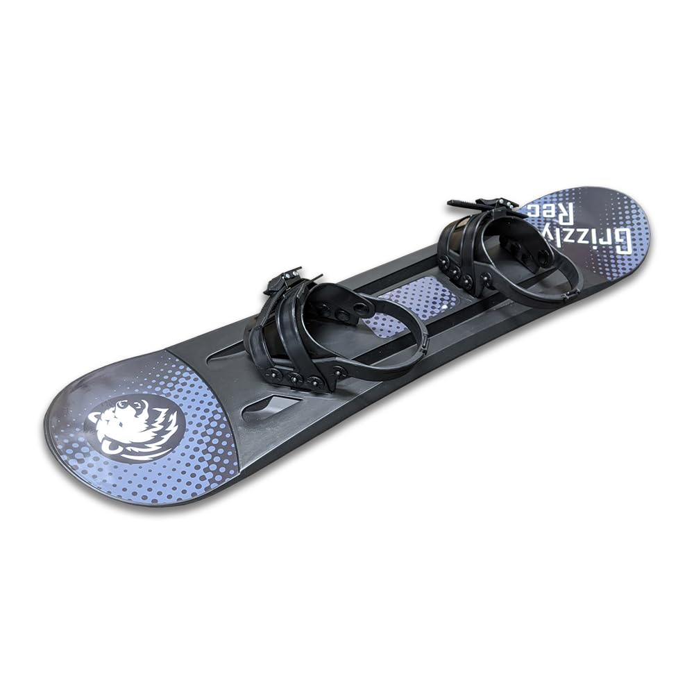 Grizzly rekreation nybörjare barn snowboard 95 cm (38 tum) med justerbara bindningar