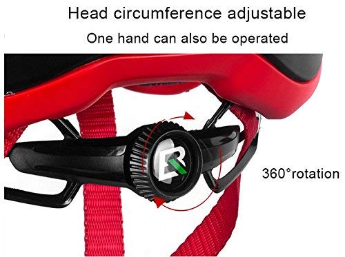 ROCKBROS Cykelhjälm Helhjälm Barn Ungdom för BMX/MTB/Downhill Crosshjälm Integrerad Hjälm Barnhjälm med Avtagbart Hakskydd Justerbart 48-54CM / 54-57CM Blå Grön Titan