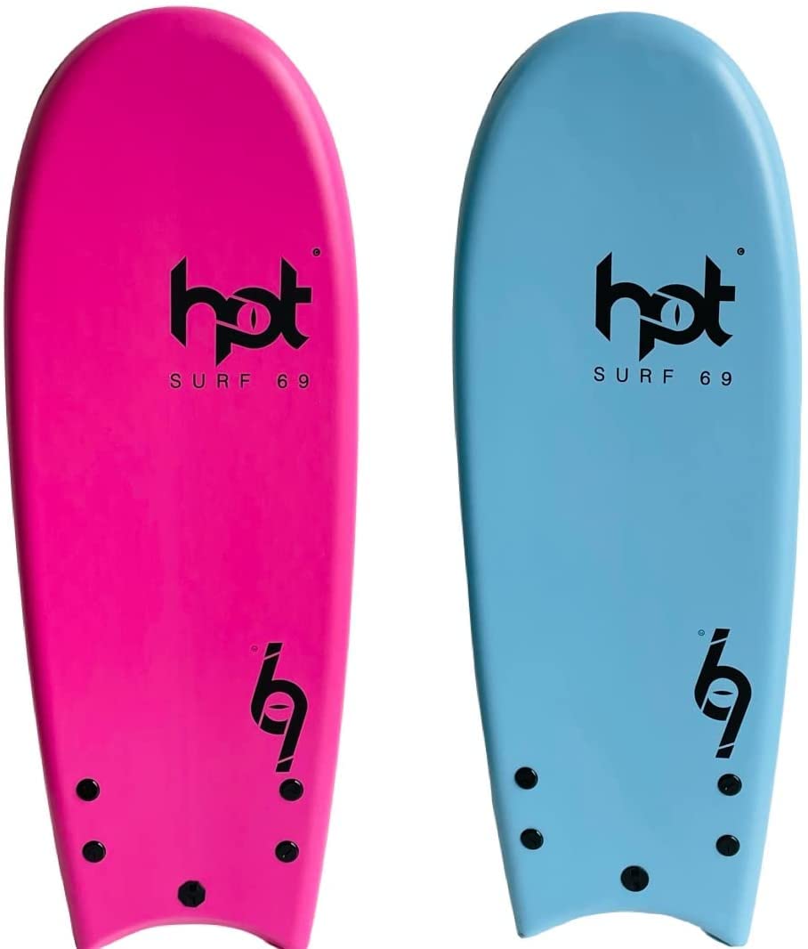 69 Twin Fin 54″ Softboard Foam Beater Style Surfbräda