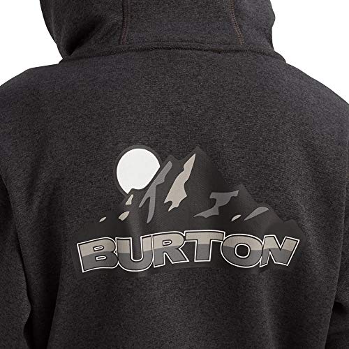 Burton barn fleecejacka pojkar ek FZ, storlek: XL, färger: True Black Heather