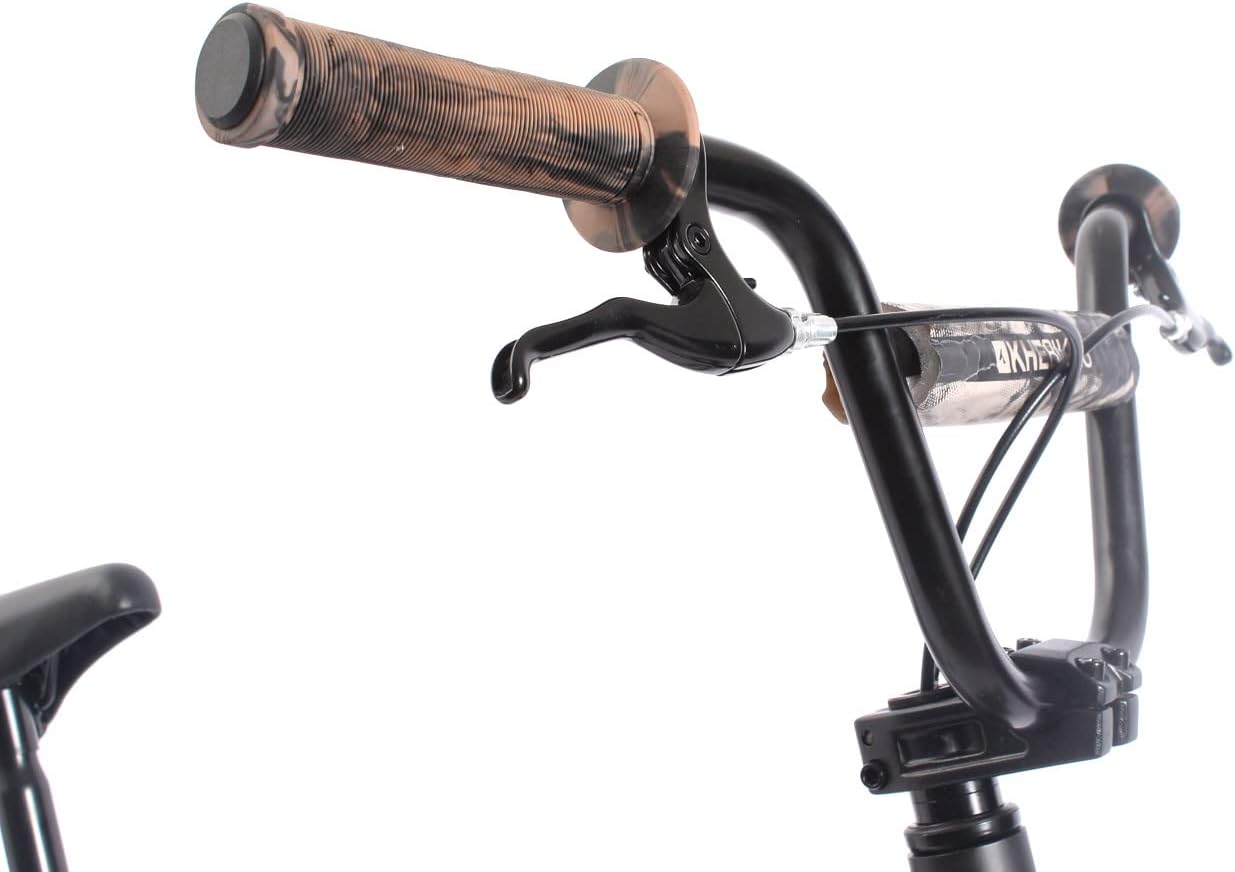 KHEbikes KHE BMX cykel svart jack svart aluminium 20 tum med Affix-rotor endast 10,2 kg