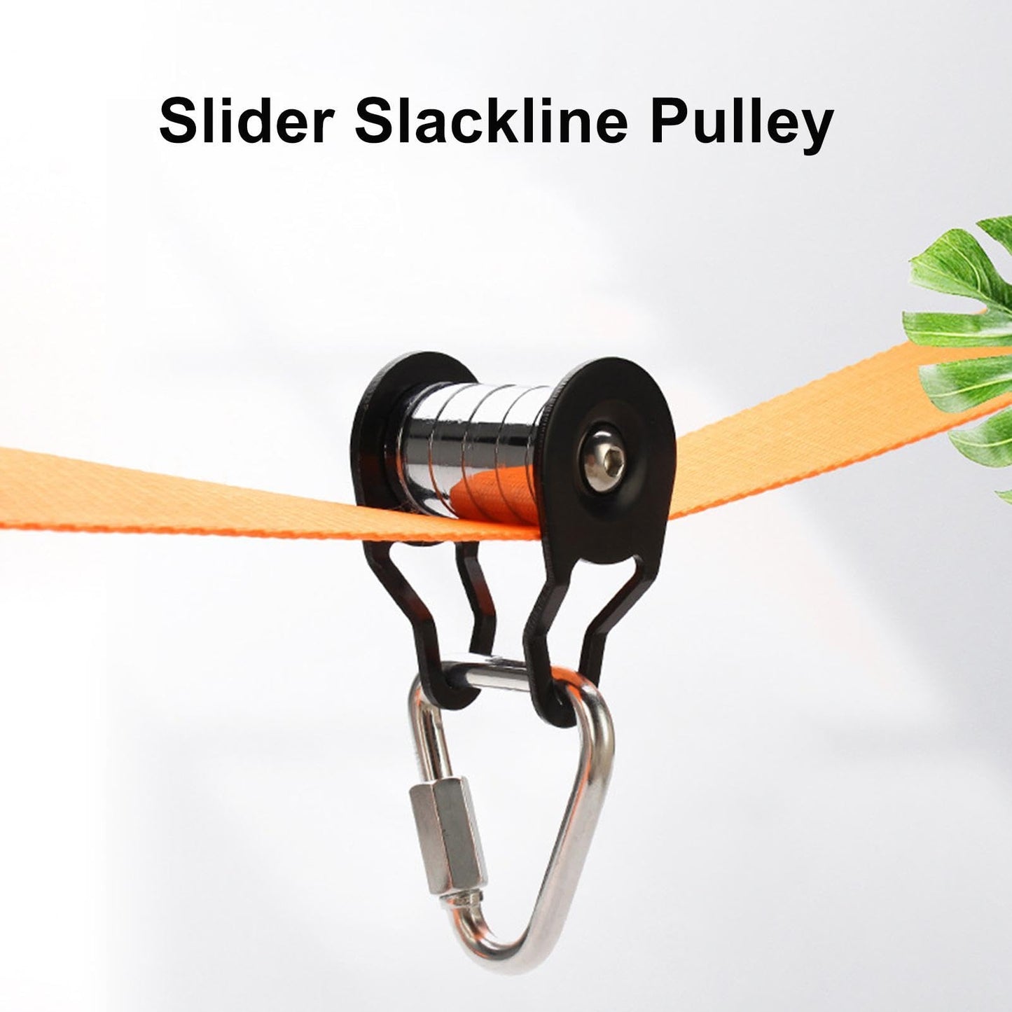 Slackl Slider Zipline Kit för barn, reprutschkana, remrulle, pulley apa bar kan fästas på varje SlackLi ne, barn Slackli ne Zipline Kit utomhus bakgård dragkedja Li ne