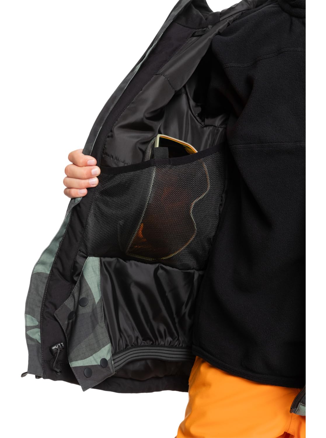 Quiksilver pojkar Mission Printed Youth Jk Shell jacka (1-pack)