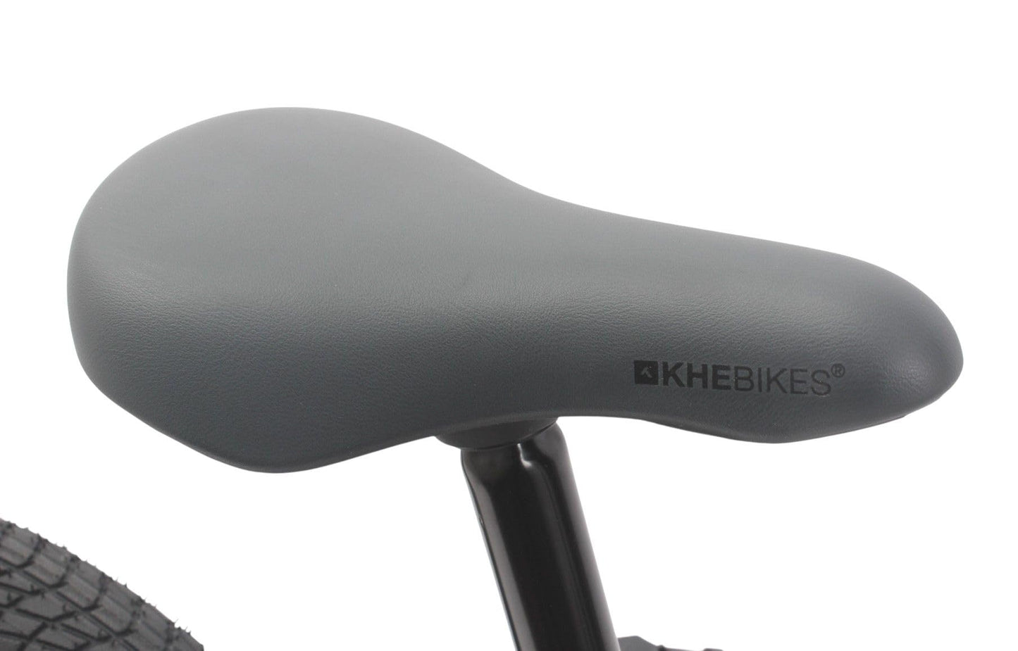 KHE Blaze 18 tums BMX-cykel 2025 – 9,3 kg lätt, aluminiumram, 360° rotor, U-bromsar v/h, industri-sparklager – Freestyle BMX för barn från 125 cm – park, gata, pumpspår – svart