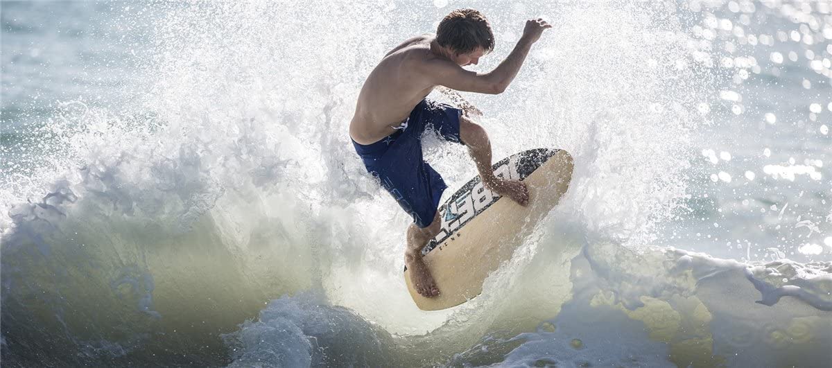 Brunelli Skimbräda surfbräda trä vågbräda surfbräda skimbräda