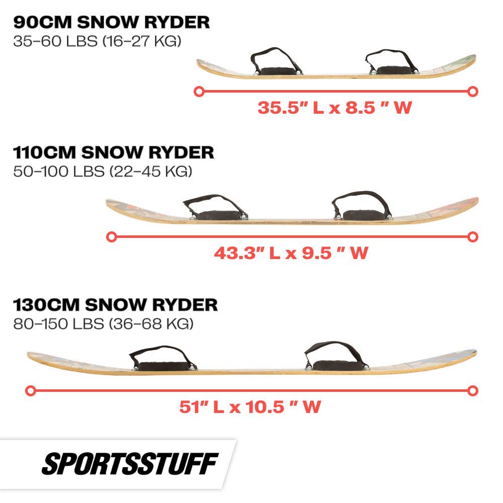 Flyghuvud snö Ryder hårt trä snowboard w/kardborrbindningar