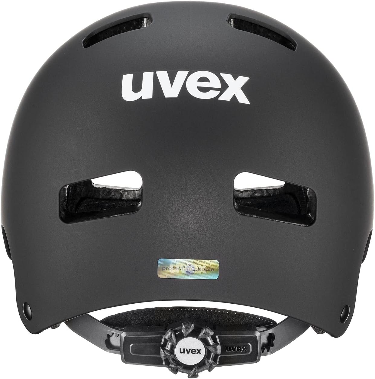 uvex kid 3 cc - robust cykelhjälm för barn - individuell storleksanpassning - optimerad ventilation - black matt - 51-55 cm