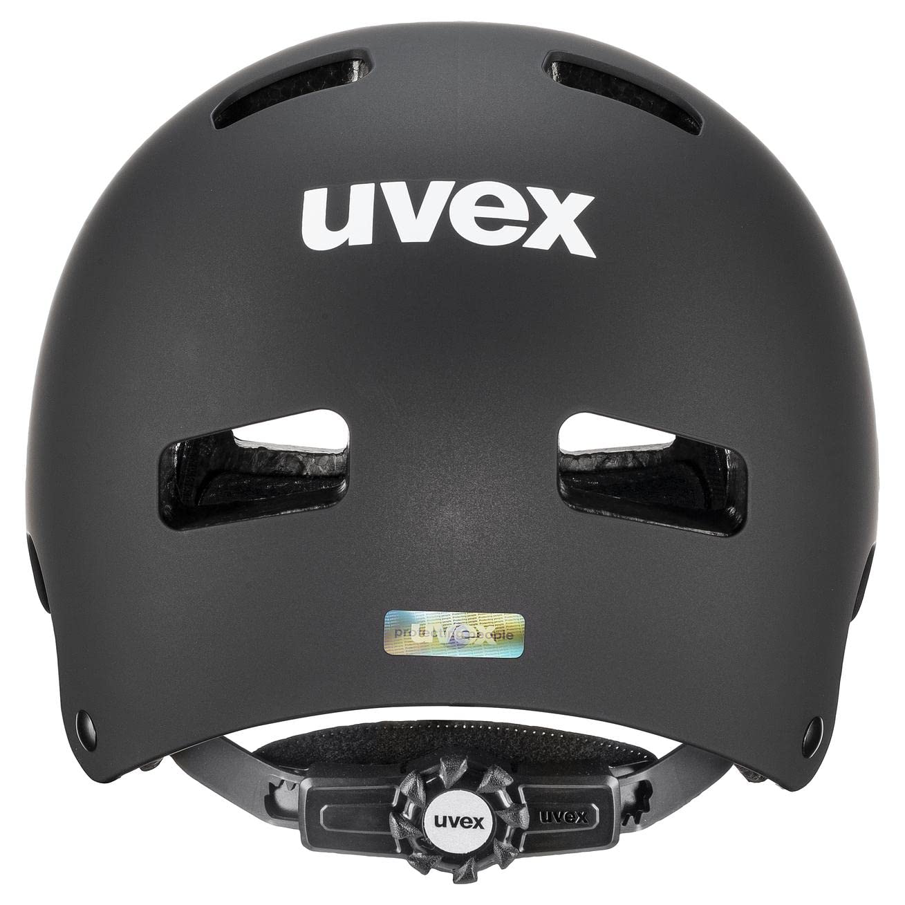 uvex kid 3 cc - robust cykelhjälm för barn - individuell storleksanpassning - optimerad ventilation - black matt - 51-55 cm