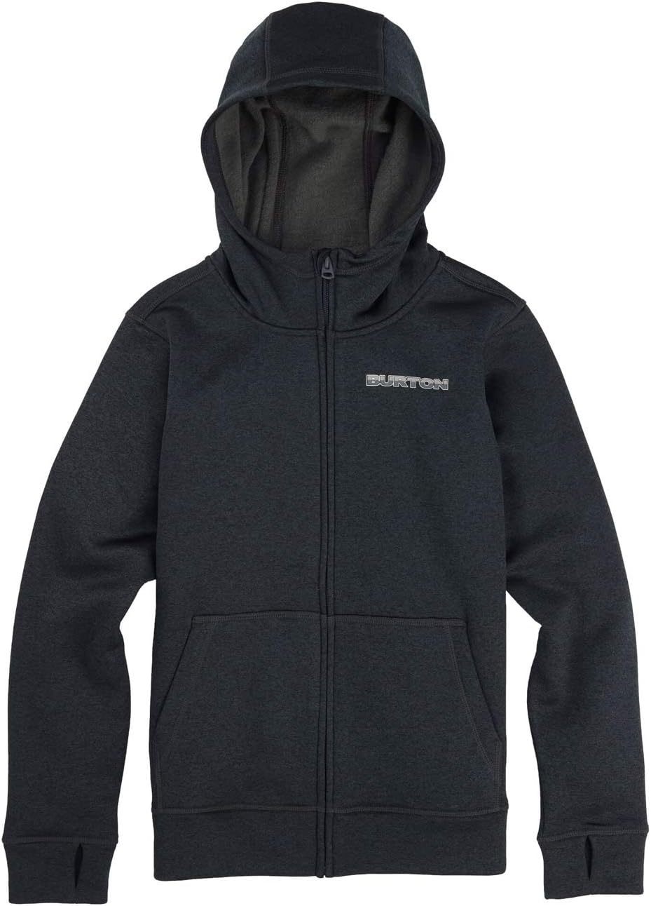 Burton barn fleecejacka pojkar ek FZ, storlek: XL, färger: True Black Heather