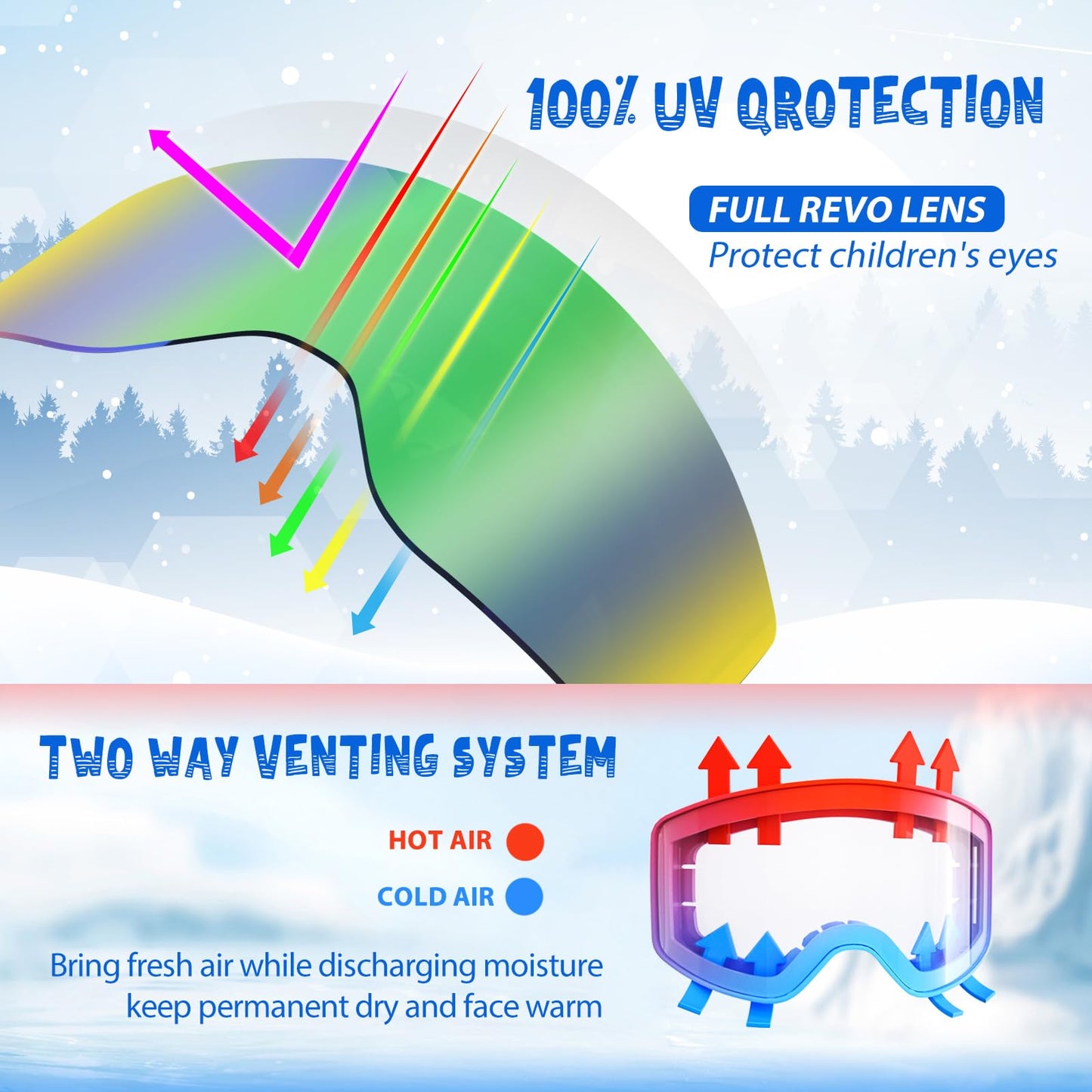 Rad Cubs Snow Vision – Untamed Goggles
