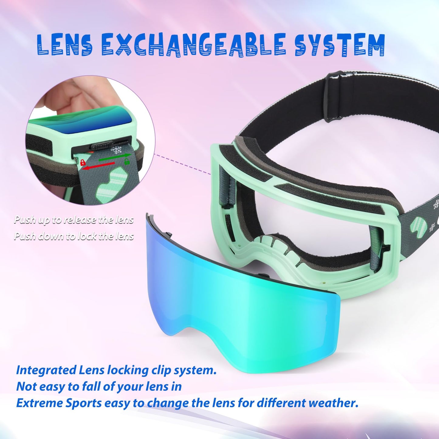 Rad Cubs Snow Vision – Untamed Goggles