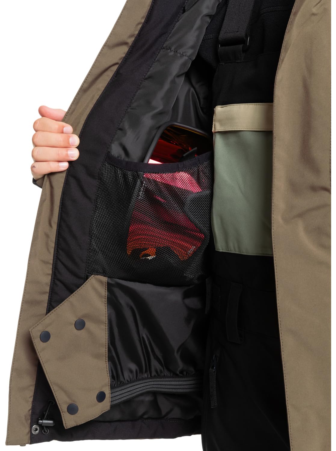 Quiksilver Mission Block – teknisk snöjacka för pojkar 4–16