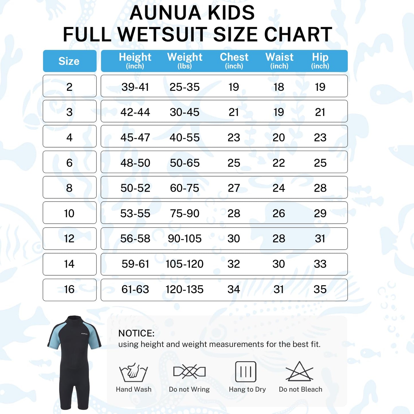 Aunua Barn 3 mm ungdom baddräkt korta våtdräkter neopren för barn håll värmen