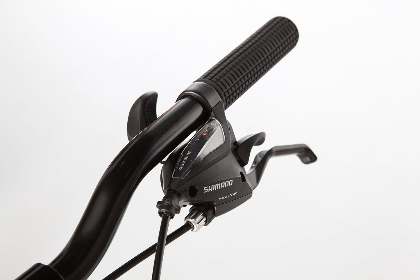 Moma Bikes MTB barncykel, GTT24", aluminium, SHIMANO 21 växlar, skivbromsar, främre fjädring