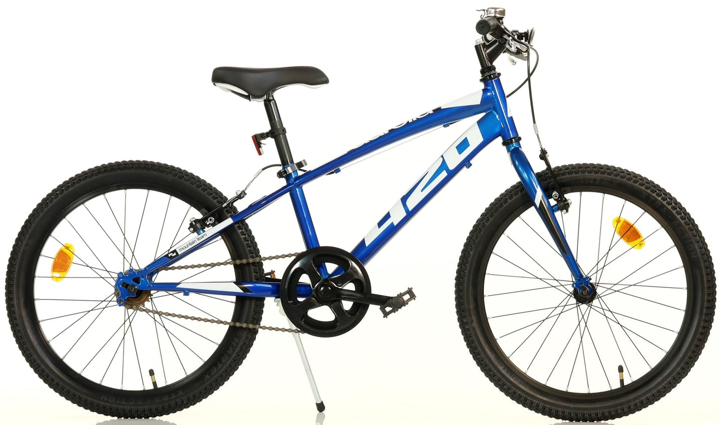 Dino Bikes Barncykel storlek 20 cyklar MTB AURELIA BARN ART. 420U - SC UTAN byte 1 V blå