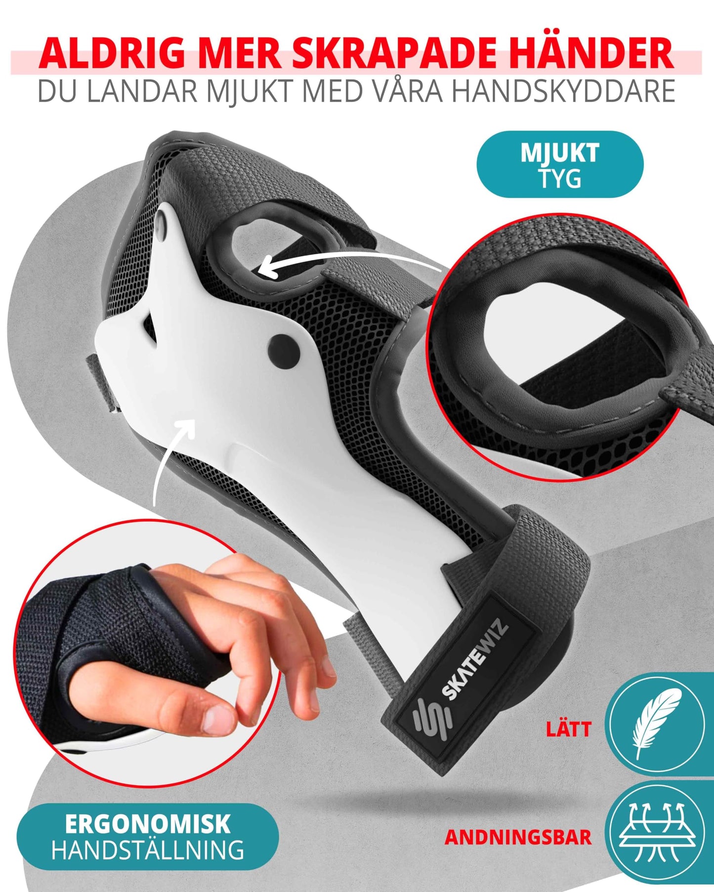 SKATEWIZ Smash Protective Gear Set