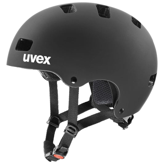 uvex kid 3 cc - robust cykelhjälm för barn - individuell storleksanpassning - optimerad ventilation - black matt - 51-55 cm