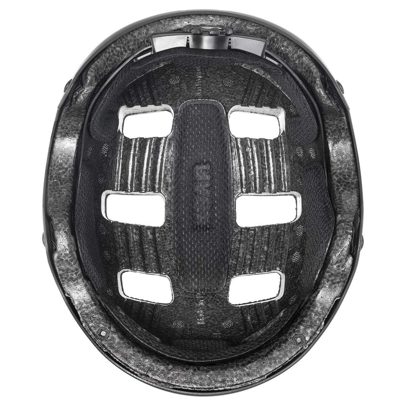 uvex kid 3 cc - robust cykelhjälm för barn - individuell storleksanpassning - optimerad ventilation - black matt - 51-55 cm